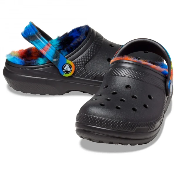 Crocs – Classic Lined Spray Dye Clog – Chaussons vente en ligne pas cher 7