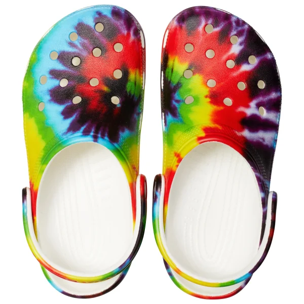 Crocs – Classic Tie Dye Graphic Clog – Sandales remise en ligne 6