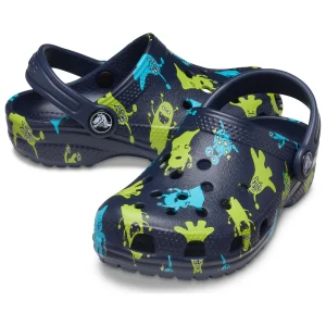 Crocs – Kid’s Classic Monster Print Clog – Sandales mode 10