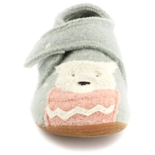 Pas Cher Magasin Soldes Living Kitzbühel – Babyklettschuh Teddybär – Chaussons 4