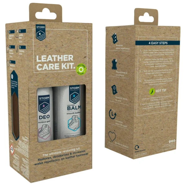 REMISE Storm – Ultimate Leather Care Kit – Produit D’entretien Chaussures 3